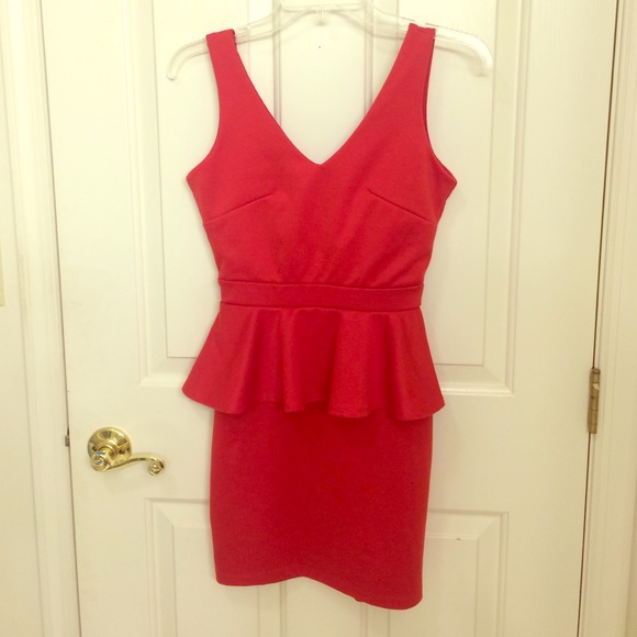 Charlotte Russe red dress. Size Small.