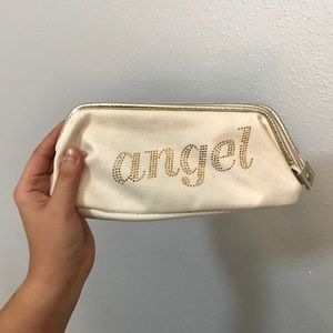 Angel clutch / makeup bag
