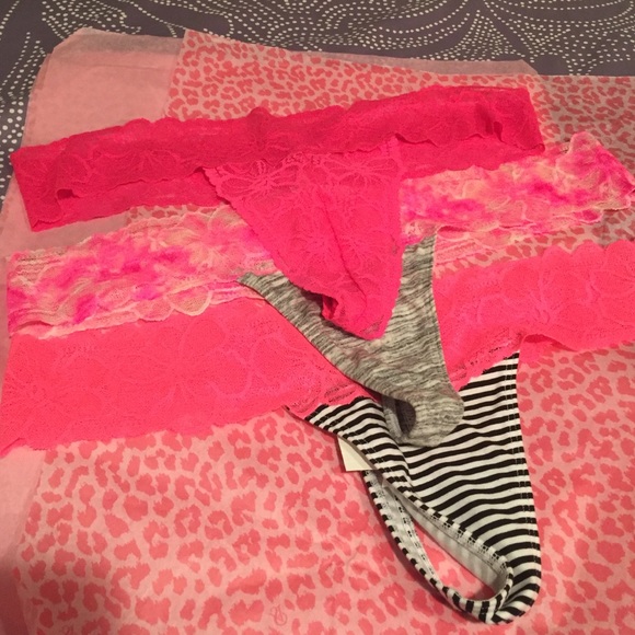 Victoria's Secret PINK large thong panties