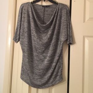 Apt . 9 black and gray top