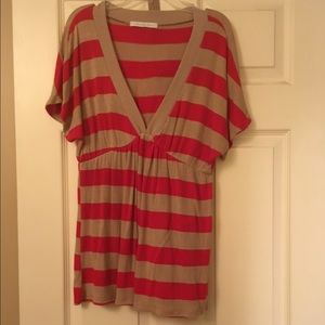 Lightweight sweater with coordinating cami