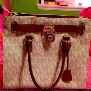 Large twice used Michael kors purse