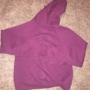 Maroon sweatshirt