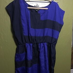 Forever 21 plus blue blouse