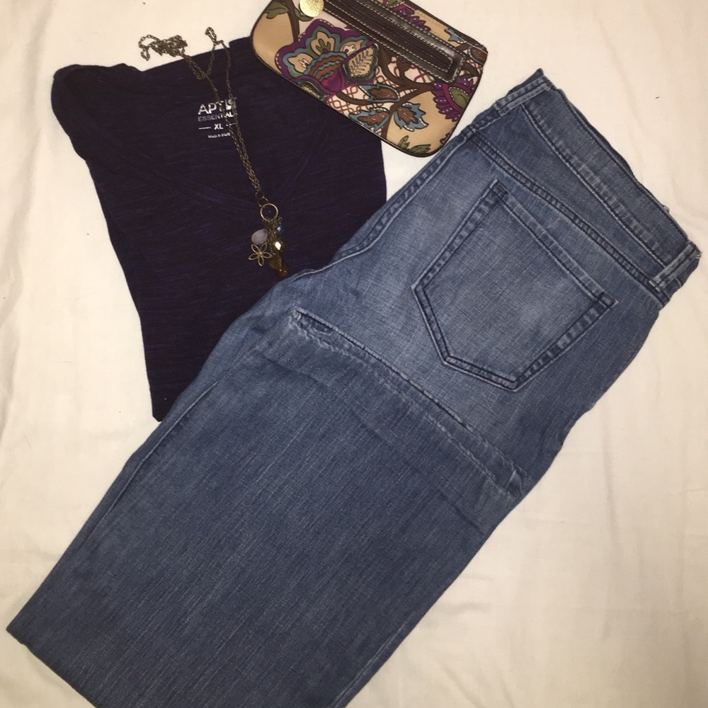 Old Navy denim trousers (12 Tall)