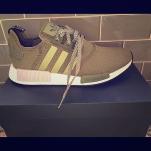 Olive Adidas NMD size 11