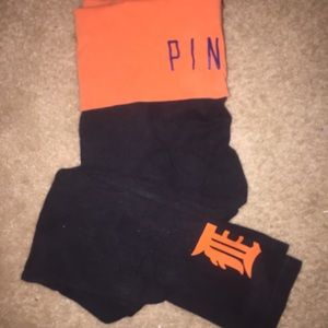 Yoga Pants(M). Hoodie (L)