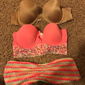 Set of 3 Victoria's Secret bras