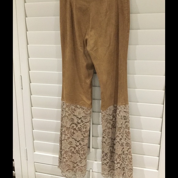 Suede Like High rise pants 👖 - Picture 3 of 4