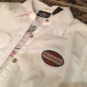 Womens Harley Davidson button down