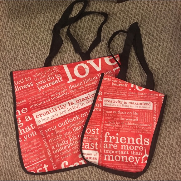 Lululemon reusable bags {brand new}