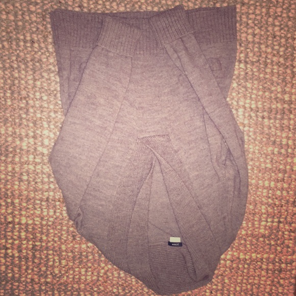 Jcrew beige sweater with shawl neck