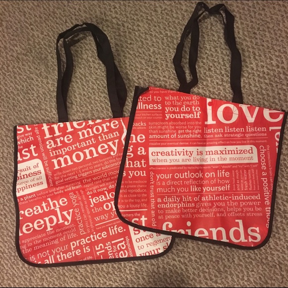 Lululemon reusable bags {brand new}