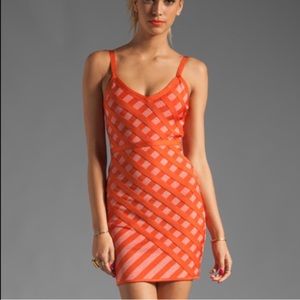 Orange Stretta dress