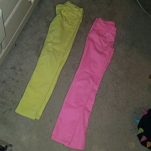 Neon skinny jean bundle