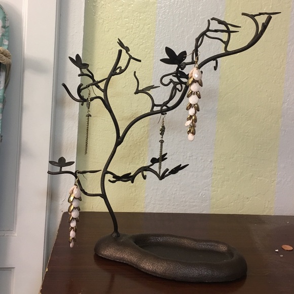 Earring tree holder