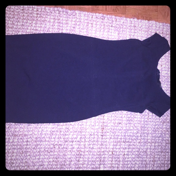Navy Blue Banana Republic shift dress