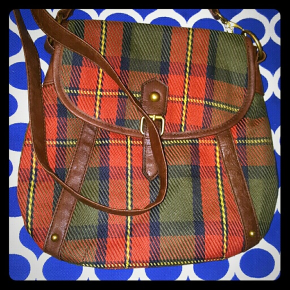 Plaid Crossbody