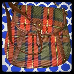 Plaid Crossbody
