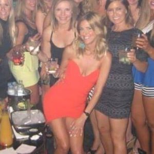 Hello Molly bright red bodycon bustier dress