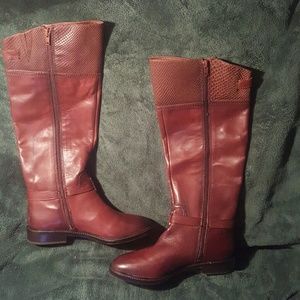 Gianni Bini Leather Riding boots.