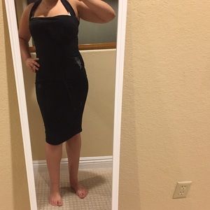 Silhouette Black Dress
