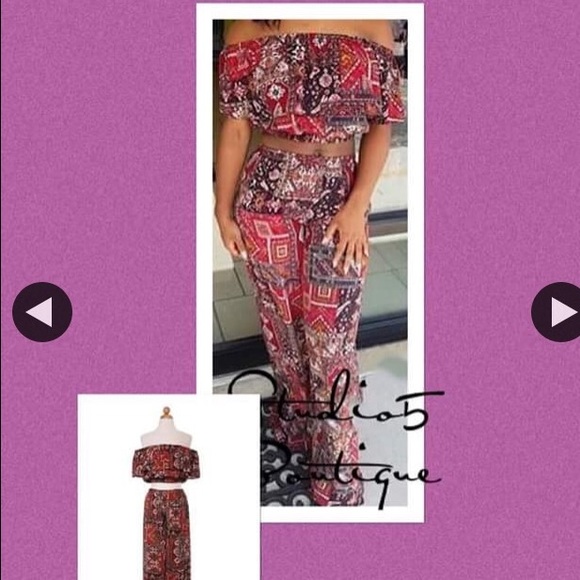 Pants - Malaysian Palazzo Set