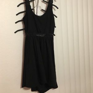 black with lace accents. And cute backing