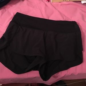 Lululemon black shorts