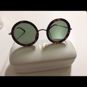 The Row 8 classic tortoise shell with silver