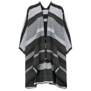 LOWEST PRICE! Topshop Mono Geo Cape