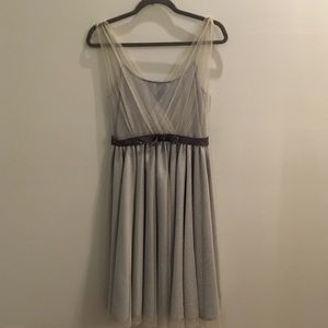 Max & Cleo Silver sparkly dress