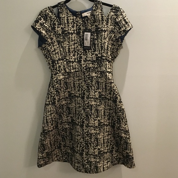 Brooklyn Industries black/gold Haze dress. New!