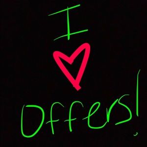 Accepting all reasonable offers!