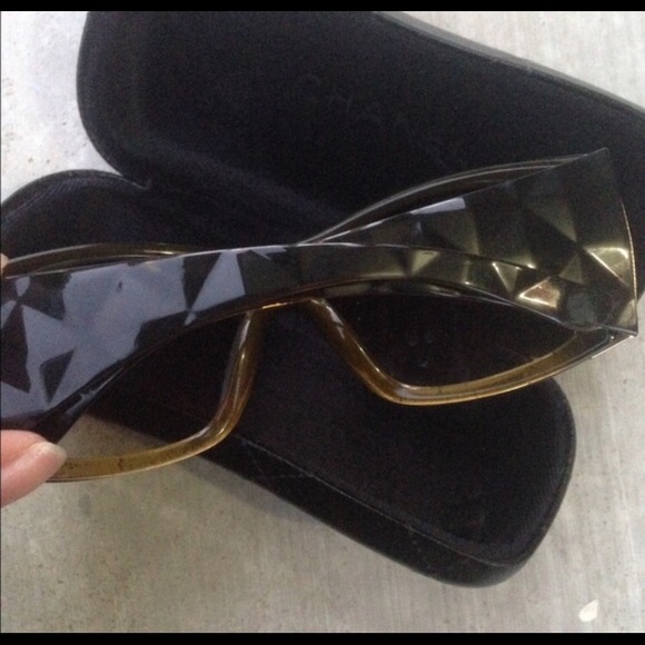 Authentic Chanel Quilted Design Sunglasses main image 3
