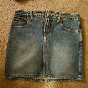 Jean skirt