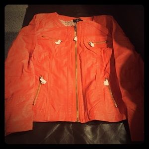 Leather jacket