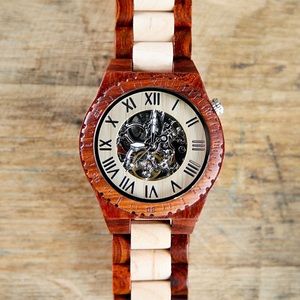 Steampunk Wooden Watch