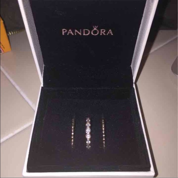 3 Pandora Rose Rings