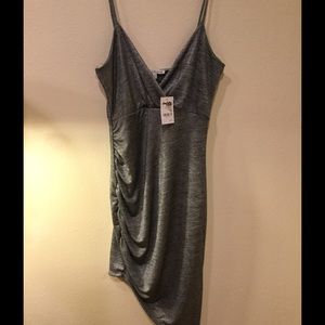 Charlotte silver stretch dress.