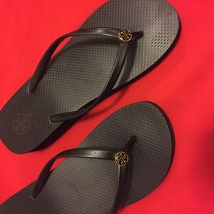 Tory Burch Classic Wedges Flip Flops