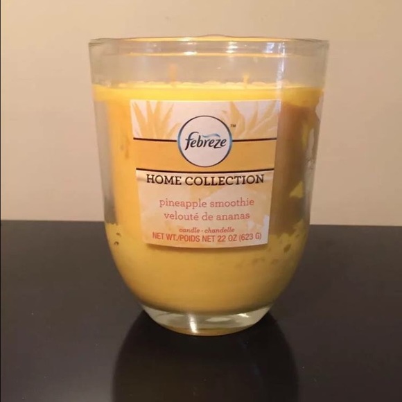 Pineapple smoothie 22oz Febreze candle