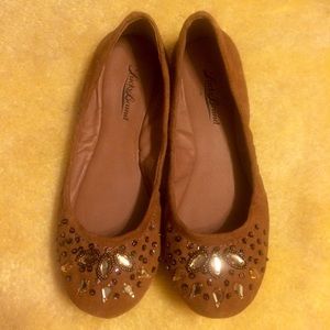 Lucky Brand Jeweled Flats