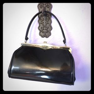 Vintage Retro Julius Resnick Black Purse