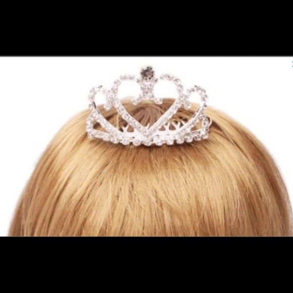 Rhinestone Tiara - Pageant, Wedding, Prom Crown - Picture 2 of 2