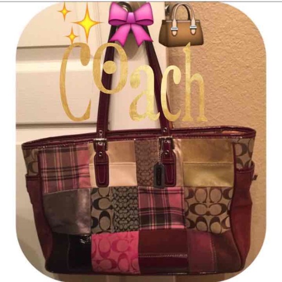 •Vintage COACH Tote Authentic•