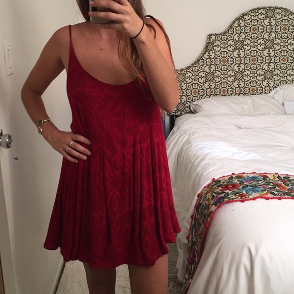 Beautiful red Indah dress