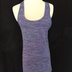 NWOT purple stripped workout too size XL