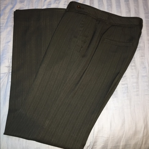 White House | Black Market pinstripe dress slacks