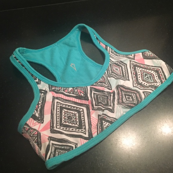 ivivva crop top racerback bra
